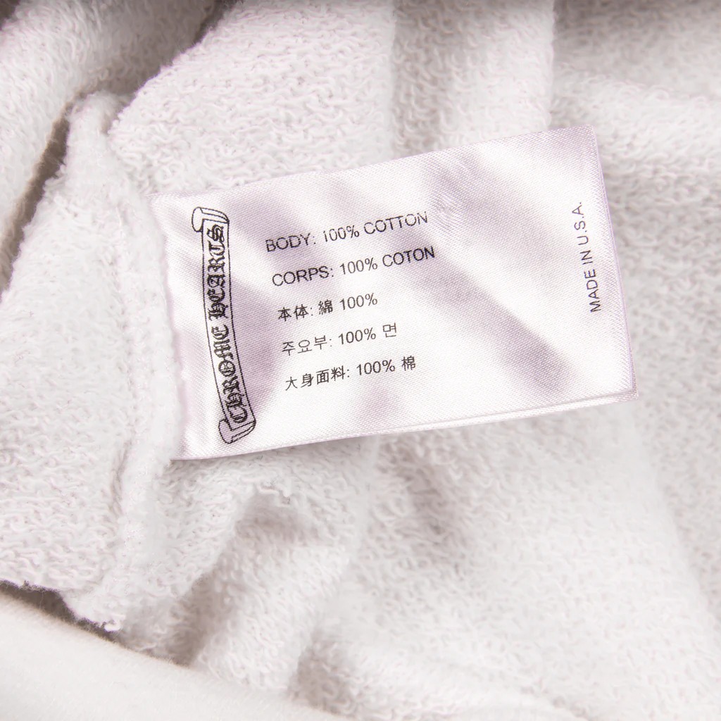 Chrome Hearts Ameriericana Scroll Logo Hoodie - Image 3