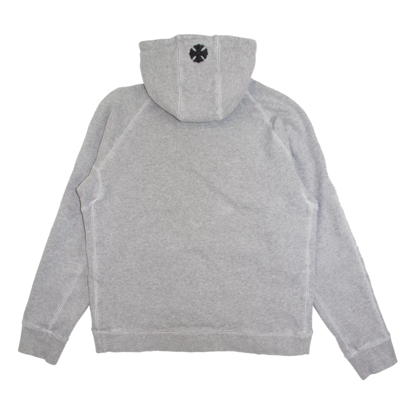 Chrome Hearts Leather Patch Fuck You Hoodie - Image 2