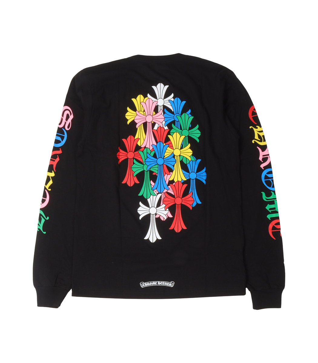 Chrome Hearts Multicolor Cross Long Sleeve T-Shirt - Image 2